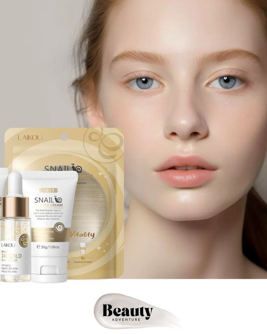 Kit de voyage Soin Revitalisant à la Bave d'Escargot – LAIKOU