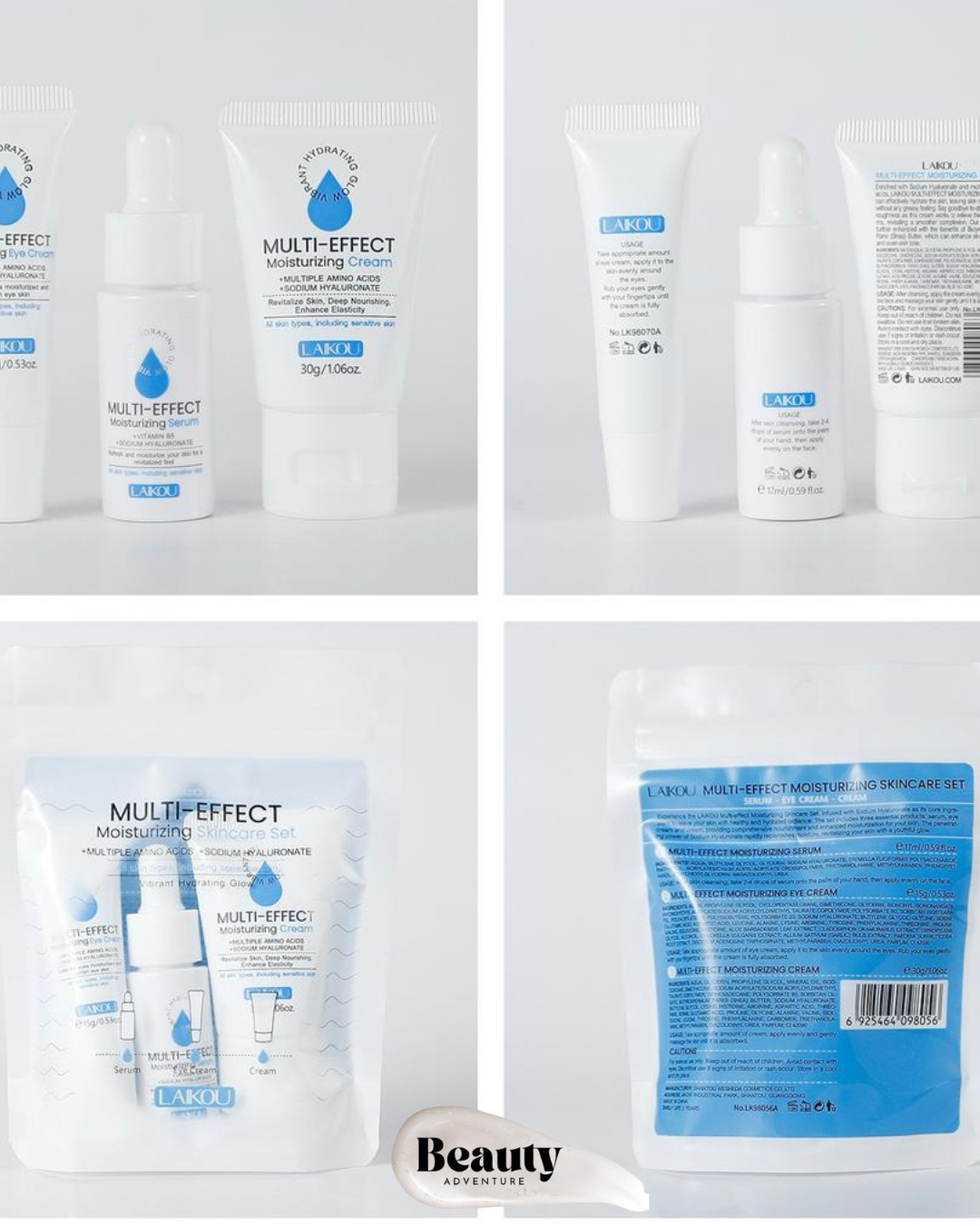 Kit de voyage Hydratant LAIKOU