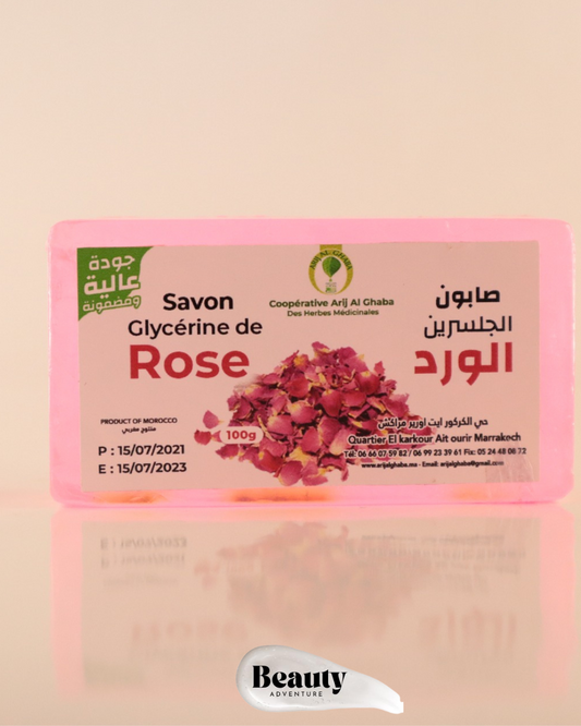 Savon Glycérine à la Rose