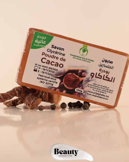 Douceur Cacao – Savon Glycériné au Cacao Naturel