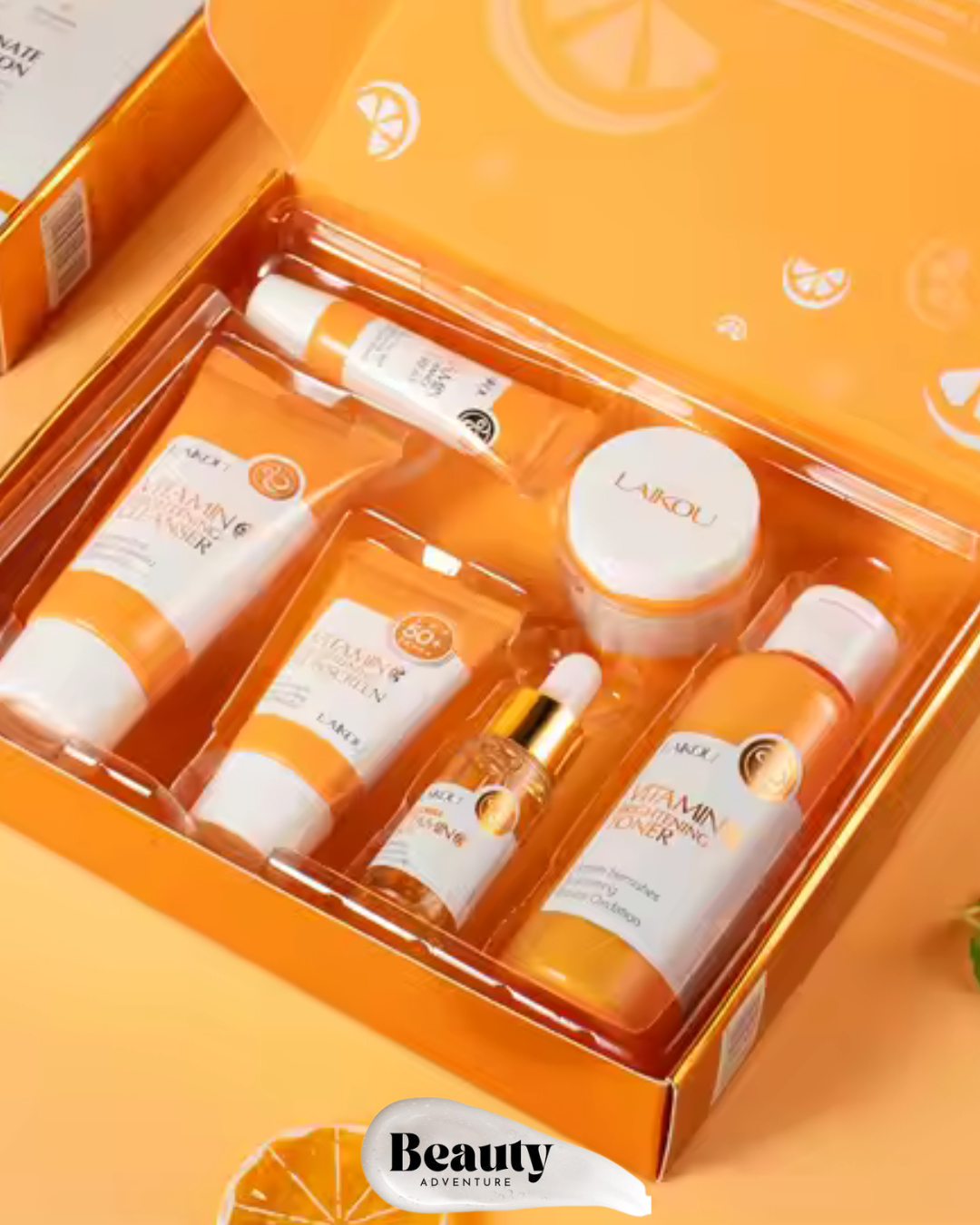 Coffret Soin Éclat Vitamine C – LAIKOU