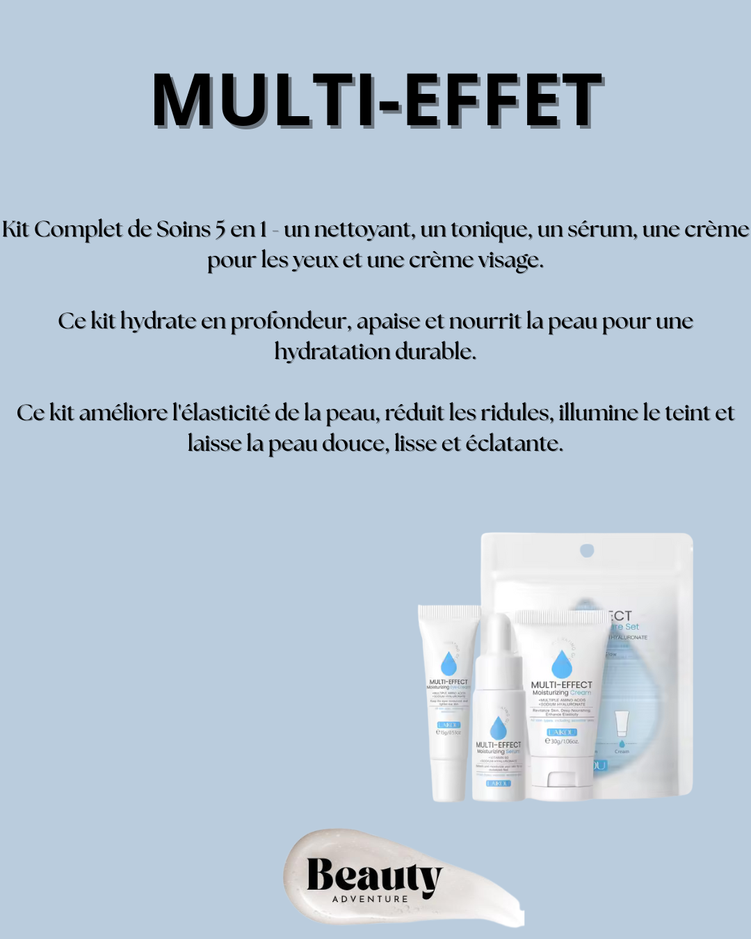 Kit de voyage Hydratant LAIKOU