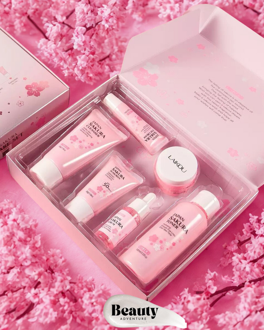 Coffret Soin Sakura – LAIKOU (6 pièces)